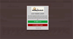 Desktop Screenshot of primehookah.com